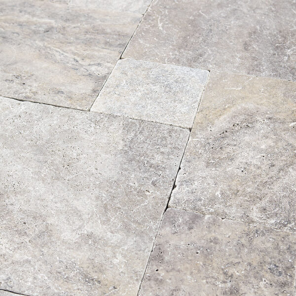 Travertine Silver